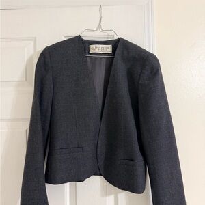 Evan Picone Women's Charcoal Blazer